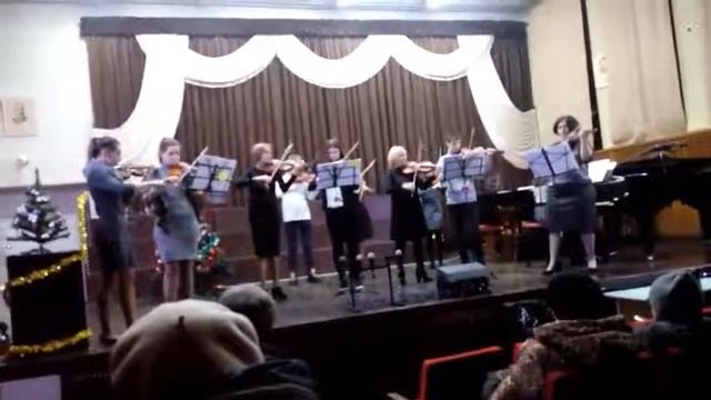 Ансамбль скрипачей желтоводской музыкальной школы смотреть онлайн