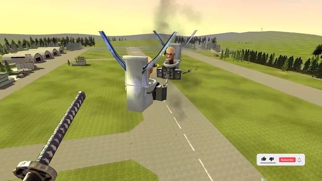 TITAN CAMERAMAN, SPEAKERMAN, SCIENTIST SPEAKER, ROCKET TOILET, TOXIC SKELETON