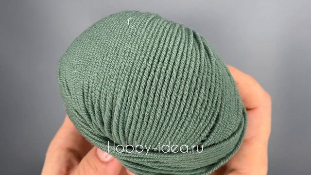 Lana Grossa Cool Wool Big 967 Серо-зелёный