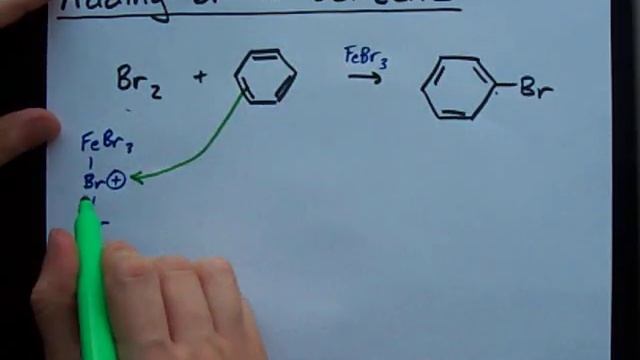 Adding Br to Benzene: Electrophilic Substitution смотреть онлайн
