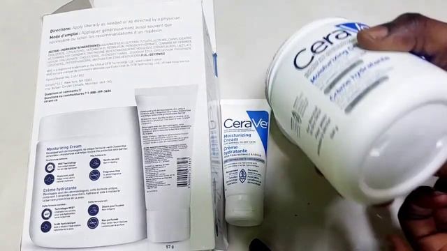 UNBOXING CERAVE MOISTURIZING CREAM
