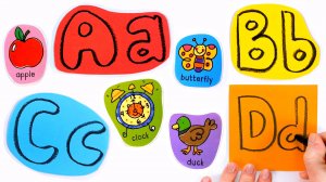 Английский алфавит. Учим английские слова.