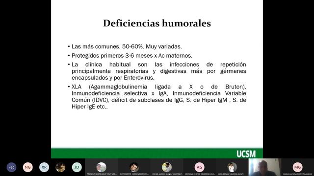PEDIATRÍA - CLASE 9 (19/05) - INMUNOLOGÍA - DR. DE LOS RÍOS смотреть онлайн
