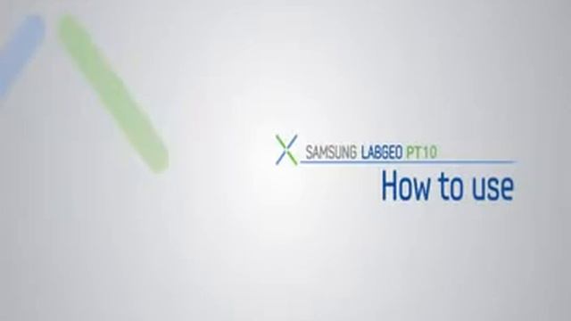 SAMSUNG LABGEO PT10 con subtitulos смотреть онлайн