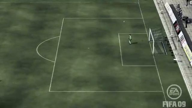 Me Scoring From Halfwayline On FIFA 09 With West Brom