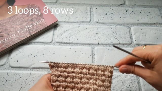 Узор очень похож на "Буфы", но это не он😉 knitting pattern. смотреть онлайн