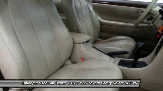 1999 Toyota Camry Solara SLE V6 Paterson NJ 07503 смотреть онлайн