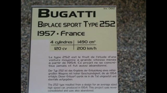 BUGATTI 252 1957 смотреть онлайн