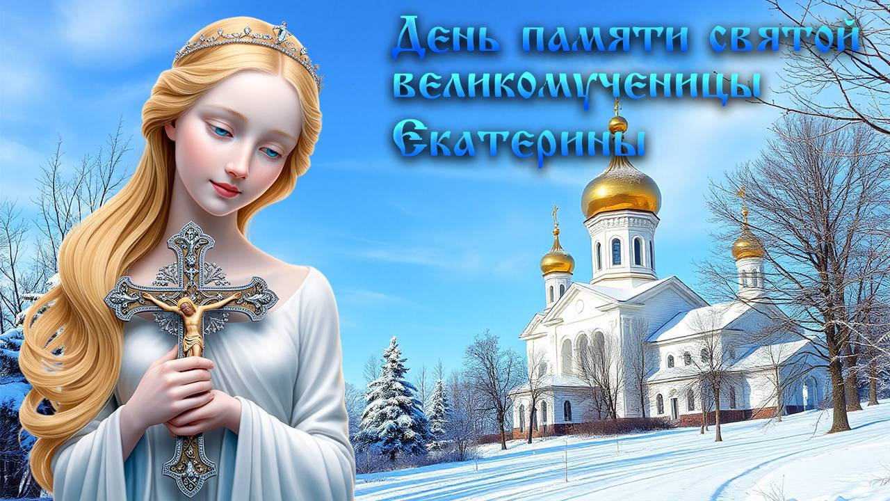 7 декабря День ангела Екатерина День памяти святой великомученицы Екатерины. смотреть онлайн