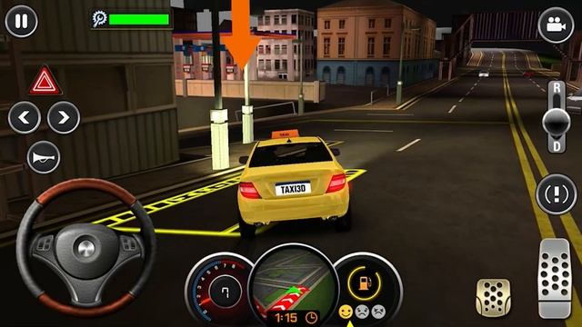 Toyota Corolla Cityscape Navigation Taxi 3D Driving Gameplay смотреть онлайн