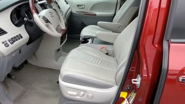 2013 Toyota Sienna XLE Limited Salsa Red Pearl смотреть онлайн