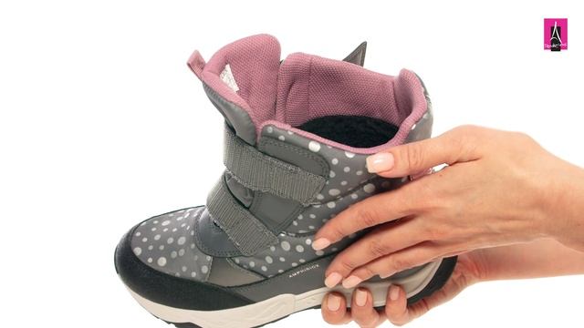 3608400 Видеообзор I Детские ботинки GEOX J SENTIERO GIRL B AB смотреть онлайн