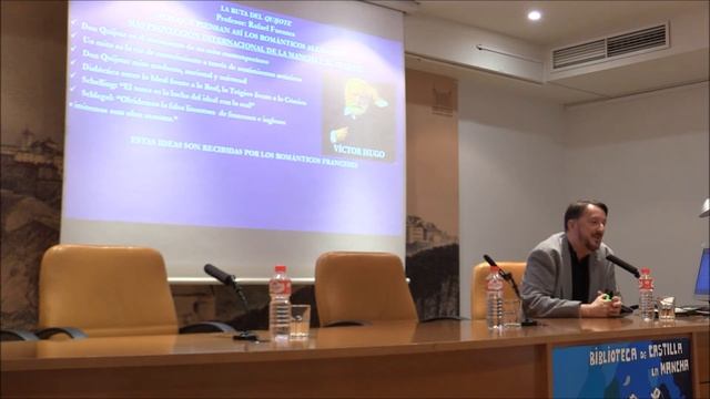 Conferencia "La Mancha, don Quijote y su proyección internacional" смотреть онлайн