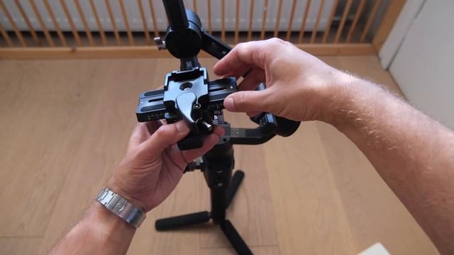 DJI Ronin - Manfrotto quick release mod смотреть онлайн