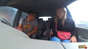 Шепелявый Серега нашел Самую МИЛУЮ красавицу 😍 Пранк в авто ДЕНЬГИ на Бизнес от Сахар Тв 🔥 Юмор !