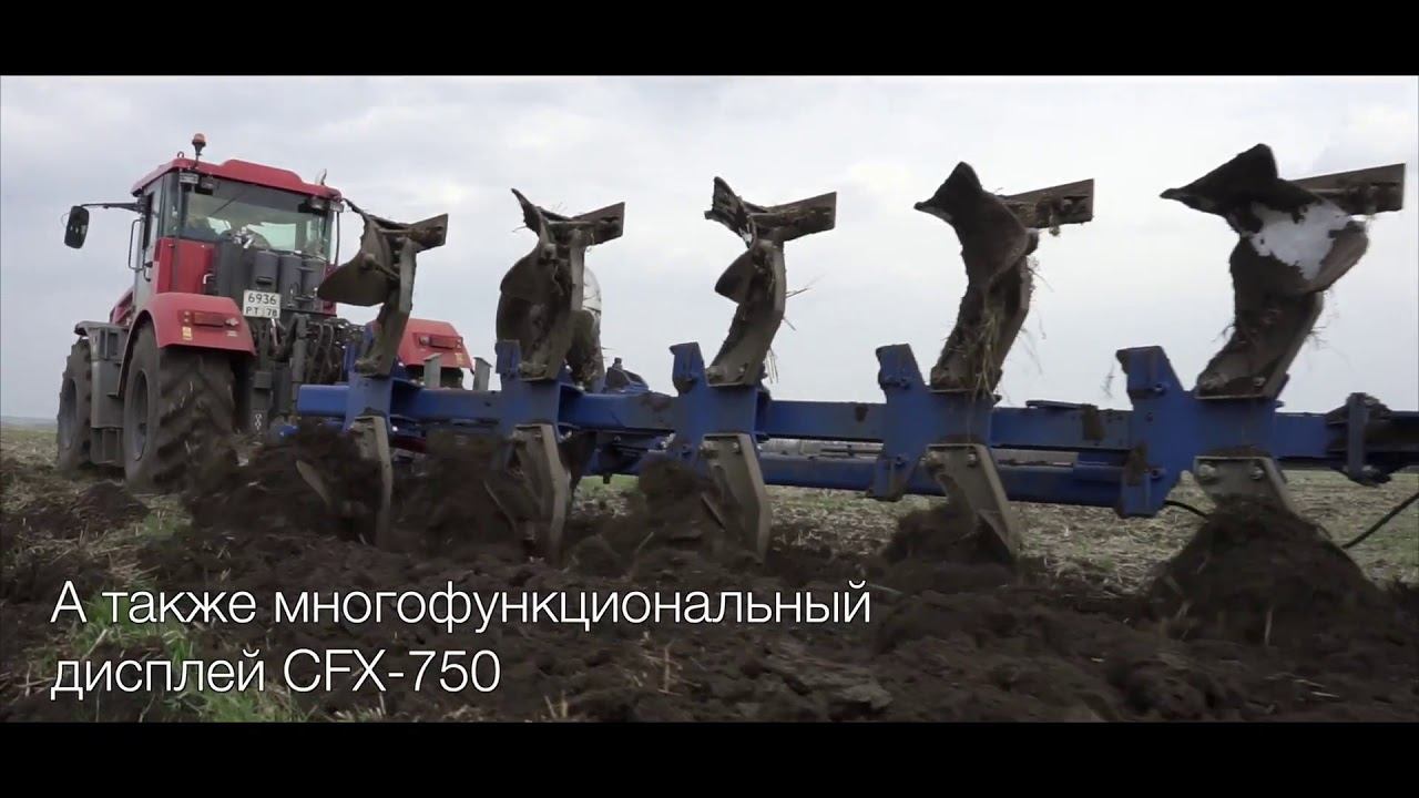 Тримбл на тракторах КИРОВЕЦ серии К-7 и К-4 смотреть онлайн