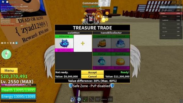 ✅ ЧТО МНЕ ПРЕДЛОЖАТ ЗА КИТСУНЭ ФРУКТ В BLOX FRUITS?! ТРЕЙДЫ НА ФРУКТЫ! ОБНОВА 22 Blox Fruits Roblox