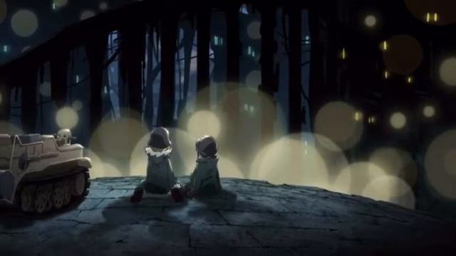 Эндинг постапокалиптические сёдзе-похождения/Shoujo Shuumatsu Ryokou смотреть онлайн