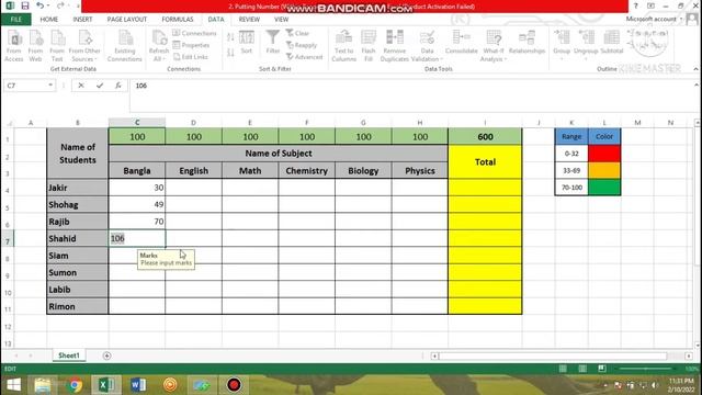 Numbering within Specific Range & Color with Condition | Raghib-Al-Hasnat | Excel Tutorial смотреть онлайн