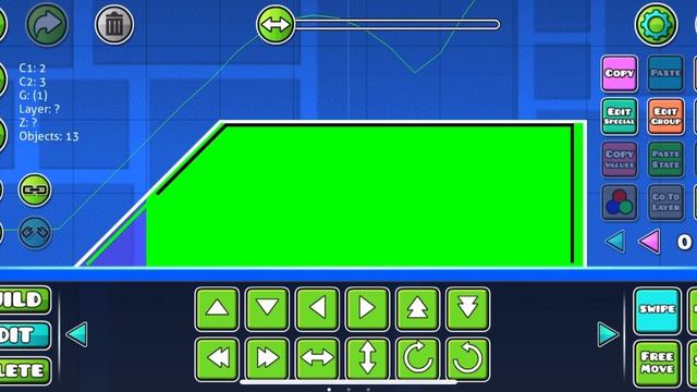 КАК СДЕЛАТЬ НЕОН ДЕКОР В GEOMETRY DASH | Geometry Dash смотреть онлайн