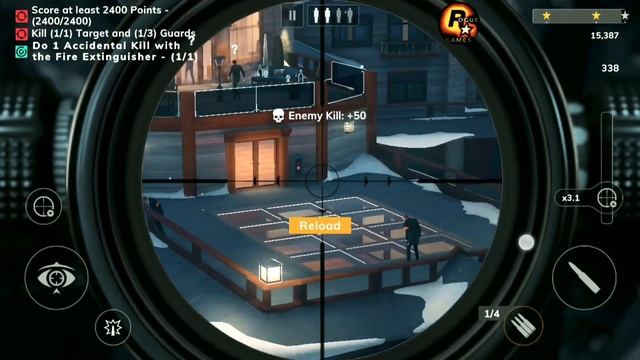 Hitman Sniper 2 Android : Mount Storm Canada : Agent Stone Easy Contract 4 смотреть онлайн