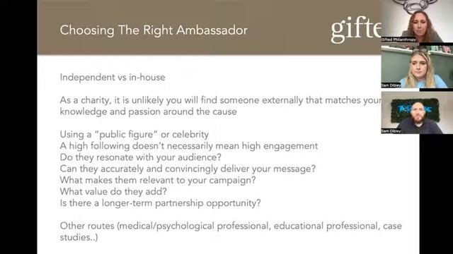 gifted webinar | charity media appeals смотреть онлайн
