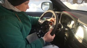 Как снять руль и подушку Аутлендер 3. Меняю руль на кожаный Black Edition Mitsubishi Outlander 3.