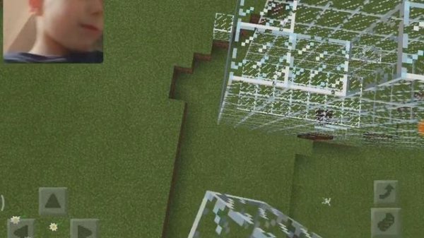 Minecraft дом из стекла