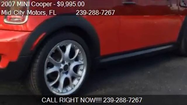 2007 MINI Cooper S 2dr Hatchback for sale in Fort Myers , FL смотреть онлайн