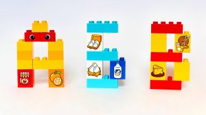 Лего Дупло. Алфавит Русский.