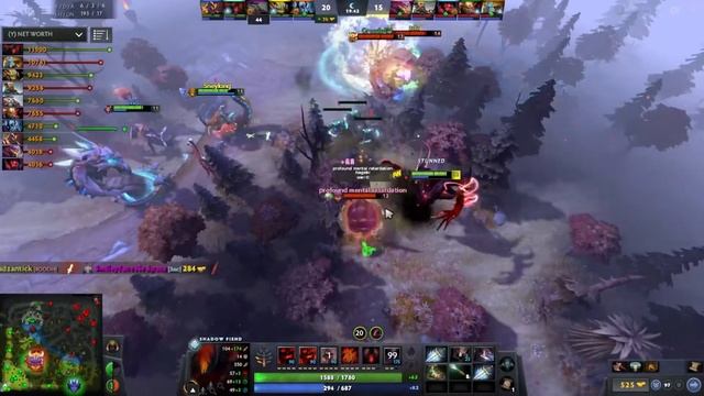 SumaiL carry Shadow Fiend vs Topson carry Phantom Lancer, Kunkka, Legion Commander - SK - dota2 смотреть онлайн