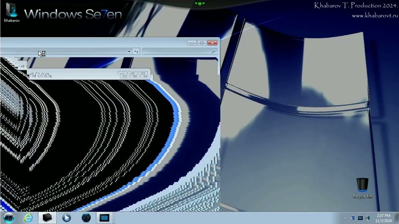 Destroying a Windows 7 Shine Edition Bootleg смотреть онлайн
