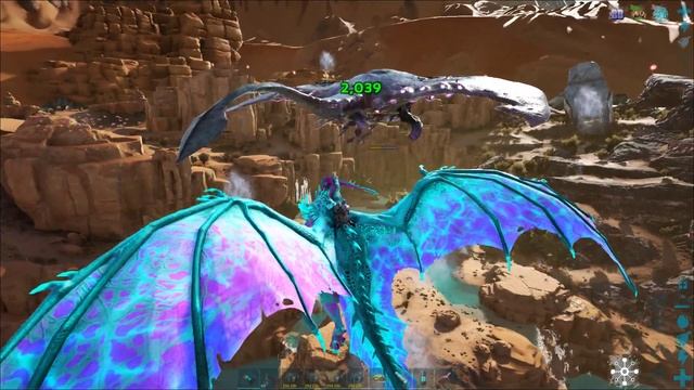 ARK  Survival Evolved - Desert Titan (Solo W/5 Wyverns)