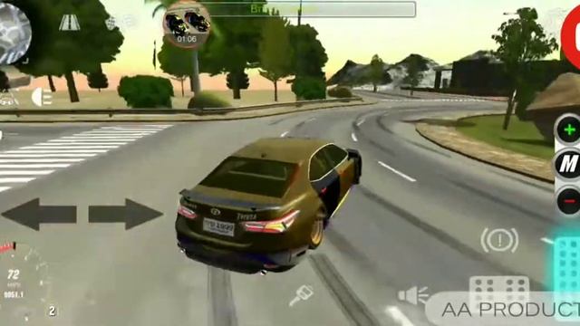 Car Parking Multiplayer : Camry drifting in the middle of city roundabout смотреть онлайн