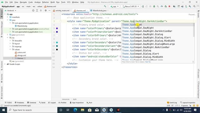 Button Background Color Not Changing Android Studio Latest Version - Button Issue Solve смотреть онлайн