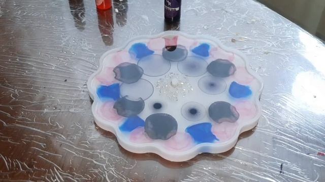 Как согнуть тарелочку из эпоксидной смолы. смотреть онлайн