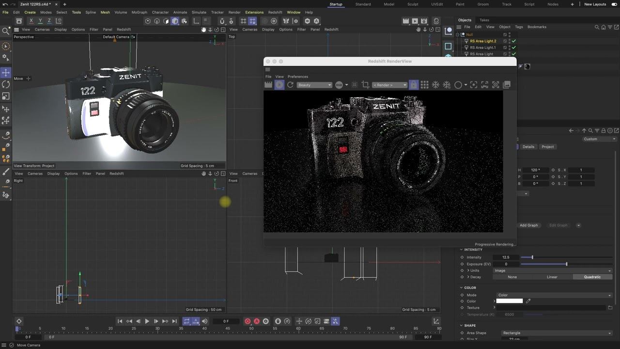 Урок 7. Визуализация в Cinema 4D Redshift смотреть онлайн