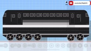 Labo Brick Train - Labo Lado - Polar Express - Brick Train - Labo Train - Black Passenger Train #09