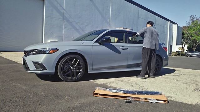 EOS Visors 2022-Present Honda Civic | Acura Integra Mugen Style Side Window Visors смотреть онлайн