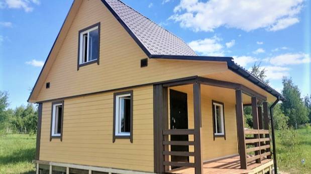 В баню идти - пару не бояться.! Чудесная баня, построенная по плану заказчика Ясногорский район смотреть онлайн