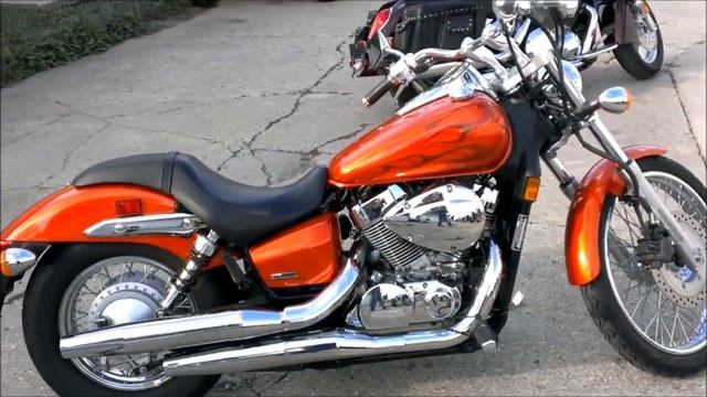 2012 Honda Shadow VT750 used cruiser motorcycle fo смотреть онлайн