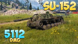 СУ-152 - 6 Фрагов 5.1K Урона - Маленький воин! - Мир Танков