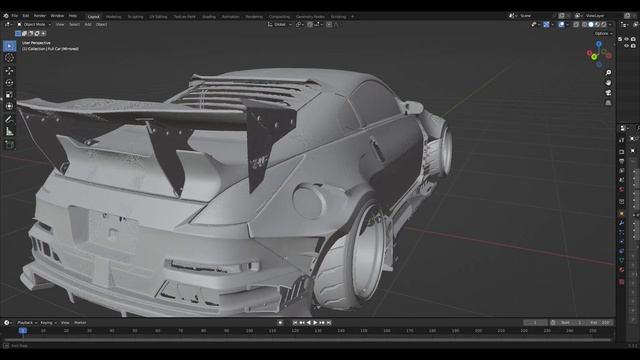 INSANE new Nissan 350Z "Excelsior" Widebody Kit in complete form! смотреть онлайн