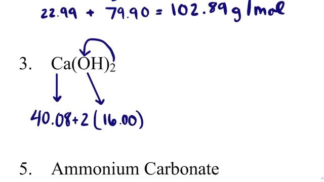 Honors Chemistry Notes 8.1- Calculating Molar Mass смотреть онлайн