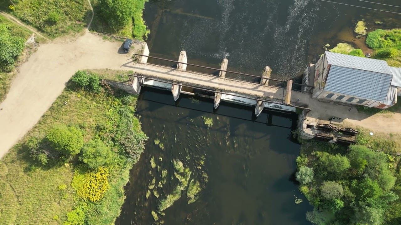 Горбовская ГЭС - заброшенная станция. смотреть онлайн