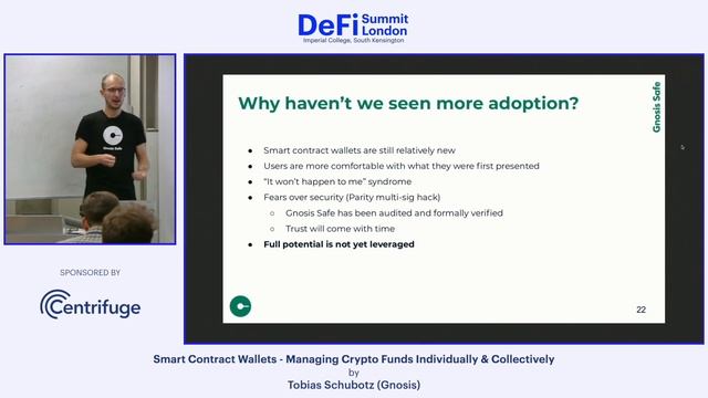 Gnosis - Smart Contract Wallets: Managing Crypto Funds Individually & Collectively смотреть онлайн