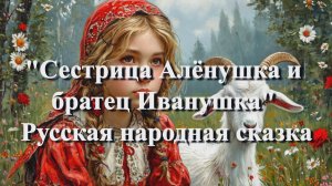 Сестрица Алёнушка и братец Иванушка — русская народная аудиосказка