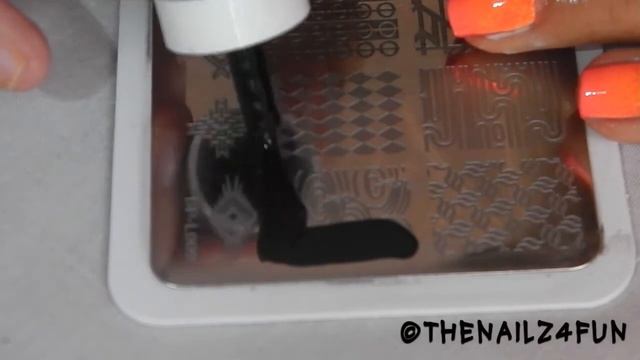 Neon Gradient Stamping | TheNailz4fun