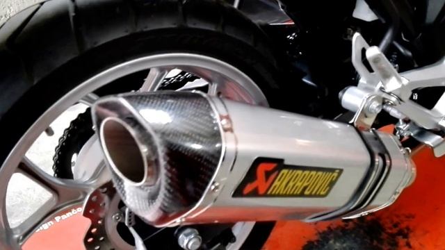 Honda NC750X Akrapovic (made in Serbia, kat katalyst) смотреть онлайн
