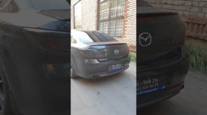 Спортивный выхлоп на Mazda 6